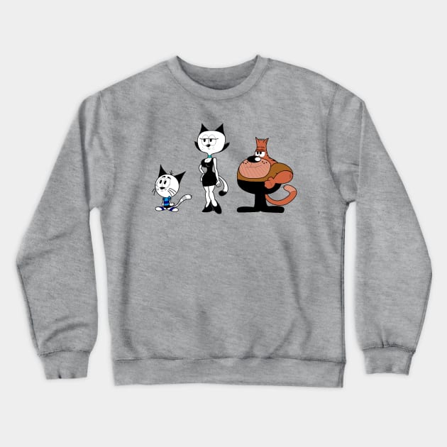 The Puss Relitive Crewneck Sweatshirt by En.ReSourcer